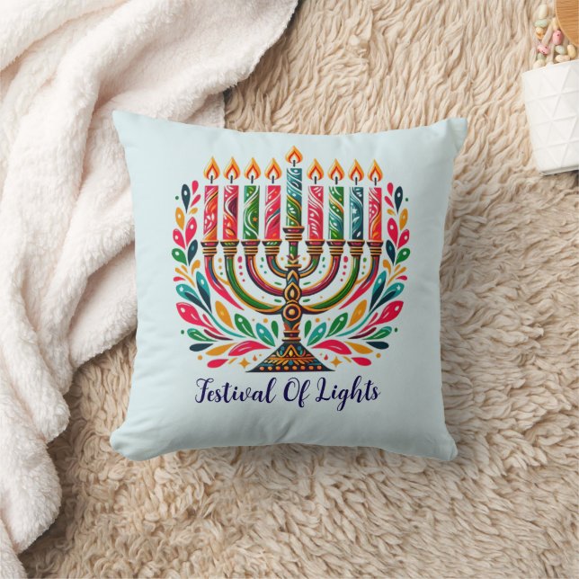 Hanukkah-festivalen i Ljus Kudde (Filt)