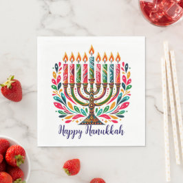 Hanukkah-festivalen i Ljus Pappersservett