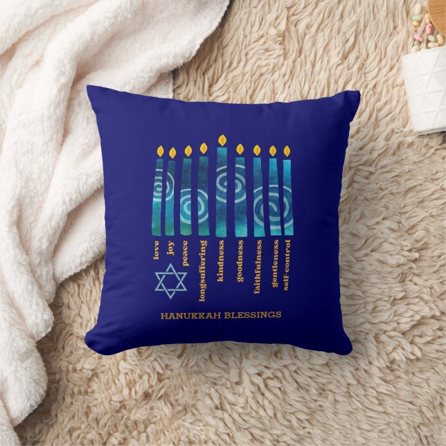 HANUKKAH Fruit of the Spirit Kudde (Filt)