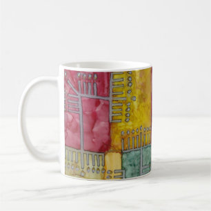 Hanukkah, Funky, Menorahs Kaffemugg