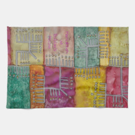 Hanukkah-Funkyn Menorahs Kökshandduk