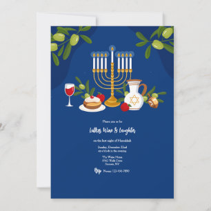 Hanukkah Gathering Inbjudningar