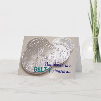 Hanukkah Gelty nöjekort Helgkort