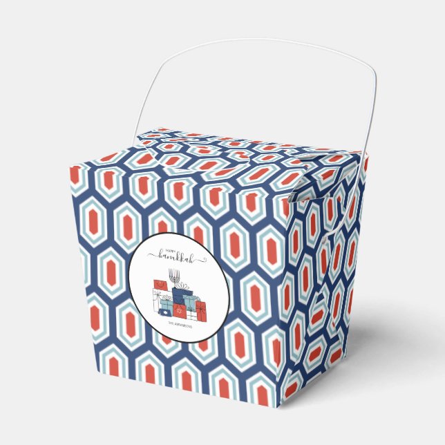 Hanukkah Gifts & Menorah Helgdag Favor Box Presentaskar (Framsidan Sidan)