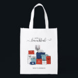 Hanukkah Gifts & Menorah Helgdag Reusable Tote Bag Återanvändbar Påse<br><div class="desc">Anpassa anpassningsbarna ovan. Du hittar ytterligare samordningsposter i vår "Hanukkah Gifts and a Menorah"-samling.</div>