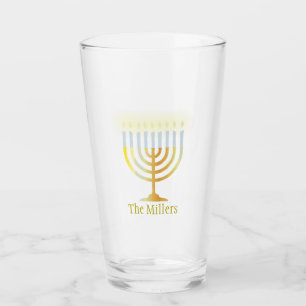 Hanukkah Glass Glaskopp