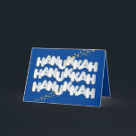 Hanukkah Gnistra Guld Stars Greeting Card Helgkort<br><div class="desc">Vårt hälsningskort Hanukkah Guld Stars Greeting Card med gnistra och glitter är ett roligt, en klass och ett elegant sätt att önska familj, vänner och kunder Lycklig Hanukkah/Chanukah. Behöver du hjälp med den här designen? Vill du se andra färg- eller designvariationer? E-post: BestDressedBread@gmail.com. Om du vill ha vackraste jugoslavernas presentidéer...</div>