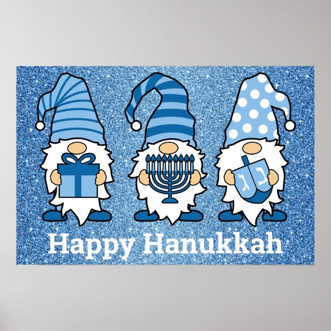 Hanukkah Gnomes Trio Poster (Framsidan)