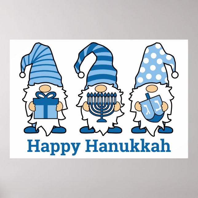 Hanukkah Gnomes Trio Poster (Framsidan)