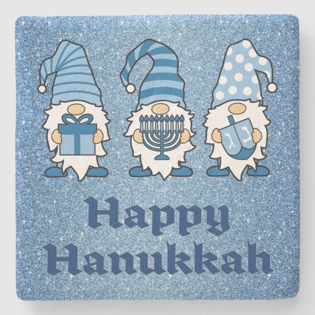 Hanukkah Gnomes Trio Underlägg (Framsidan)