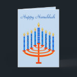 Hanukkah-hälsningskort Helgkort<br><div class="desc">Hanukkah-hälsningskort</div>