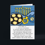 Hanukkah-hälsningskort"Potato Pancakes" Helgkort<br><div class="desc">Latkes/Potato Pancakes Hanukkah Hälsning CardAnpassa genom att ta bort text och ersätta med ditt eget meddelande. Välj ditt favoritteckensnitt storlekare, färg och stil. Tack för att du stannade och shoppade förbi. Mycket uppskattat. Lycklig Hanukkah/Chanukah/Hanukah :)Storlekare: Standard (5 x 7 tum)Födelsedag eller helgdagar, bra dagar eller hårda dagar, Zazzles anpassade hälsningskort...</div>