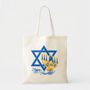 Hanukkah hänger lös - välj stil & färga tygkasse