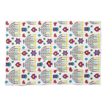 Hanukkah Hanukkiah Light och Bright