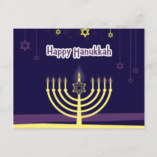 Hanukkah Helg Vykort