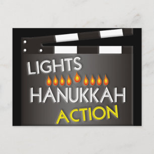 Hanukkah Helg Vykort