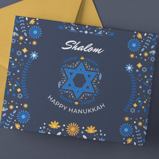 Hanukkah Helg Vykort (Skapare uppladdad)