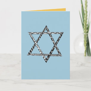 Hanukkah helgdag-kort helgkort
