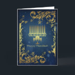 hanukkah helgdagkort med menora helgkort<br><div class="desc">hanukkah helgdagkort med menora</div>