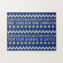 Hanukkah "HUGS" Puzzle Personlig Pussel