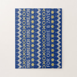 Hanukkah "HUGS" Puzzle Personlig Pussel