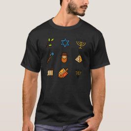 Hanukkah Icons | Hanukkah Festival T Shirt
