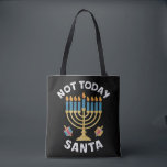 Hanukkah Inte i dag Santa Jewish Chanukah Tygkasse<br><div class="desc">Hanukkah Inte i dag Santa Jewish Chanukah</div>