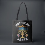 Hanukkah Inte Idag Tomte Judisk Chanukah Tygkasse<br><div class="desc">Hanukkah Inte Idag Tomte Judisk Chanukah</div>