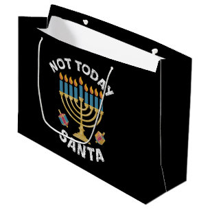 Hanukkah Inte Idag Tomte Judisk Chanukka