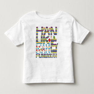 ’Hanukkah is Funukkah’ Småbarn Sweatshirt Tee Shirt