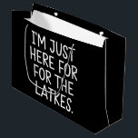 Hanukkah, jag är här för latkarna judisk<br><div class="desc">Hanukkah,  jag är här för latkens judiska Helgdag</div>