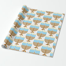 Hanukkah Jewish Menorah Hebrew Gift