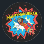 Hanukkah Judah Maccabee Chanukah Round Runt Klistermärke<br><div class="desc">"Rosa Cat Ballerina, Lycklig Chanukah" Stickers Round. Ha roligt att använda dessa klistermärken som kakor, märkre, kuvertförseglingar, stänga av väskor eller spelar ingen roll sten på dina festligheter! Anpassa genom att ta bort text och lägga till din egen ord med ditt favoritteckensnitt stil, storlek och färg. Tack för att du...</div>