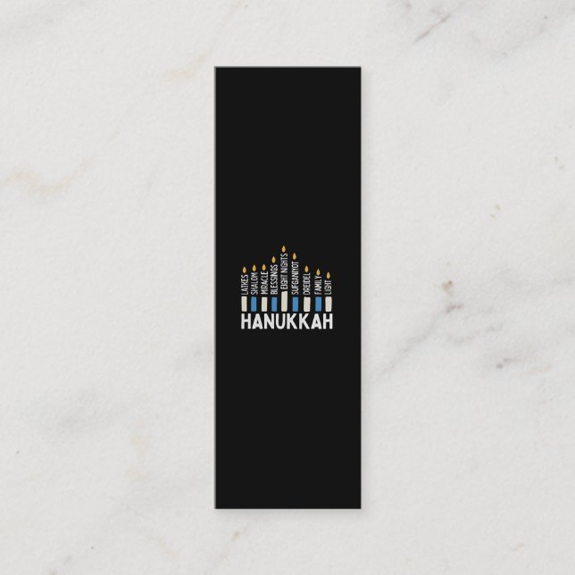 Hanukkah judish Helgdag Menorah Jew (Framsida)