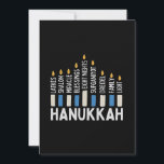 Hanukkah judish Helgdag Menorah Jew Inbjudningar<br><div class="desc">Menorah firande, latke and light, Jewish helgdag 2025, festival of ljus, traditionell Hanukkah-anda, dreidel joy, shalom and pride, familjemässig helgdag, ljusbelysningskultur, judisk vinter firande</div>