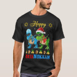 Hanukkah jul Dinosaur Dabbing T rex Rapper T Shirt<br><div class="desc">Hanukkah Jul Dinosaur Dabbing T rex Rapper Hip hop. Fira din judiska jultro i stil med den här söta T Rex dinosaur Hanukkah-julskjortan till pojkar.</div>