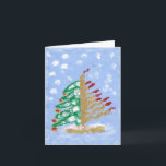 Hanukkah/Jul Helgkort<br><div class="desc">Tryckt från en ursprunglig akrylmålning av BL. De flesta artiklar i min butik är roliga och humoristiska. Inklusive fånig, roliga meningar för att få dig att skratta högt. Ett av slag och superskoj, de passar de flesta tillfälle. Mitt mål kommer att vara att få lycklig att le på ansikte. Historien...</div>