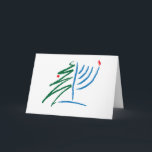 Hanukkah/julkort Helgkort<br><div class="desc">Detta kort kommer från www.OurJewishCommunity.org som blandar judendom,  humanism och teknik.  Ta en titt på vår online.  Det finns även elektroniska kort där.</div>