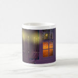 Hanukkah Kaffemugg<br><div class="desc">Ritualen,  enligt judisk lag och anpassningsbar,  är att tända en singel tänder varje natt för åtta på nätterna. Stearinljusen är ställer in på ett framstående fönster eller near dörren som leder till gatan.</div>