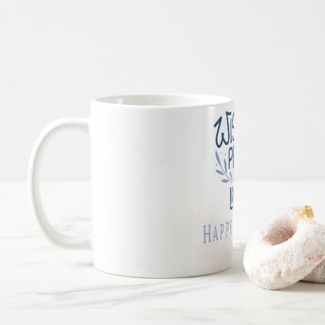 Hanukkah Kaffemugg (Med munk)