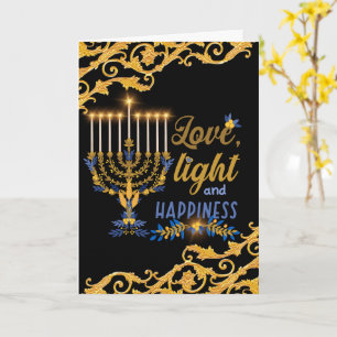 Hanukkah Kärlek, Light and Happity Kort