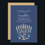 Hanukkah Kärlek & Light Blommigt Menorah Julfest Inbjudningar<br><div class="desc">Hanukkah Kärlek & Light Blommigt Menorah-inbjudan till Julfesten. Anpassa anpassningsbarna ovan. Du hittar ytterligare samordningsobjekt i vår "Blommigt Hanukkah Menorah och Dreidel"-samling.</div>