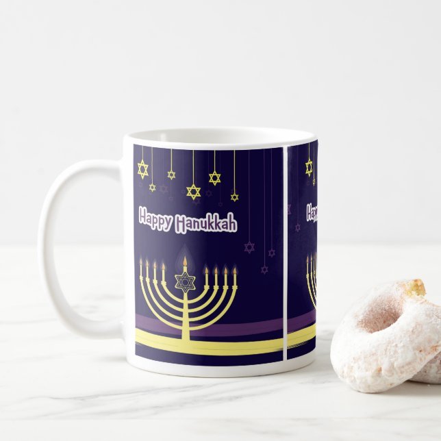 Hanukkah Kitchen Dinning Mugg Kopp (Med munk)