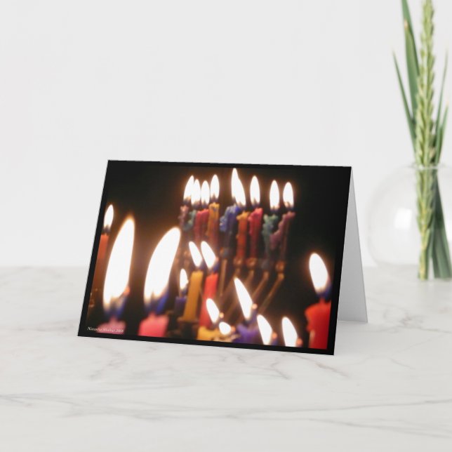Hanukkah kort (Framsida)