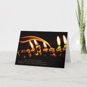 Hanukkah kort