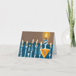 Hanukkah-kort 15 helgkort