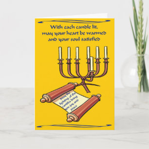 Hanukkah-kort Helgkort