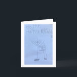 Hanukkah-kort Helgkort<br><div class="desc">Detta var designat av Mia,  särskilt för Hanukkah 2018.</div>