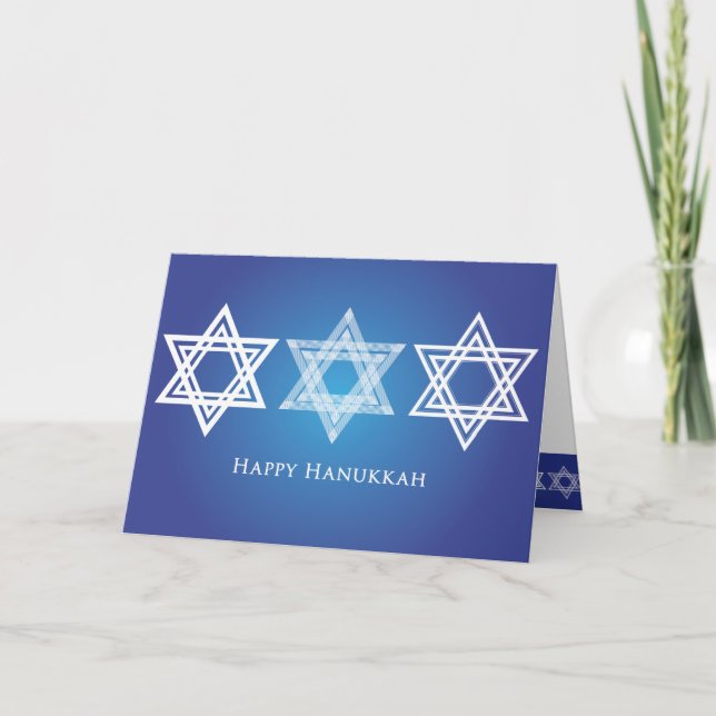 Hanukkah-kort Helgkort (Framsida)