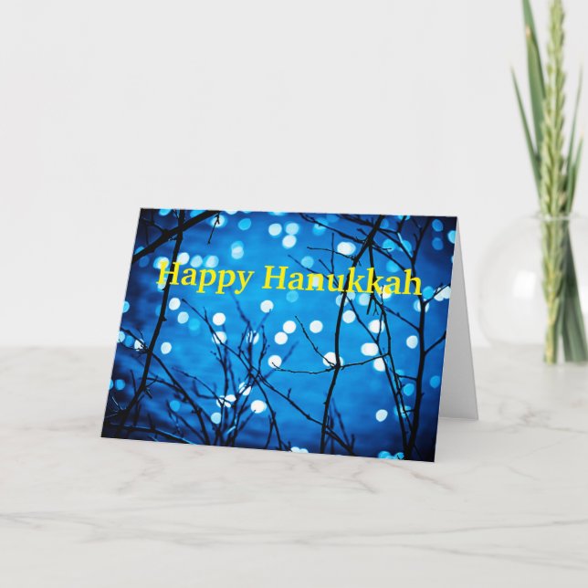 Hanukkah-kort Kort (Framsida)